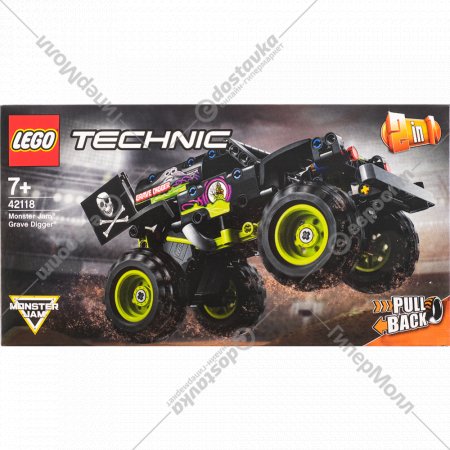Конструктор «LEGO» Technic, Monster jam grave digger, арт. 42118