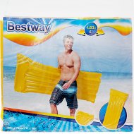 Матрас надувной для плавания «Bestway» Делюкс, 44013 BW, желтый, 183х76 см