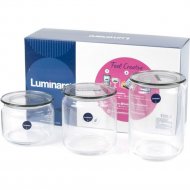 Набор банок стеклянных «Luminarc» 500/750/1000 мл