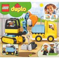 Конструктор «LEGO» Duplo, грузовик и гусеничный экскаватор, арт. 10931