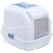 Туалет-домик «Imac» для кошек, Easy Cat, нежно-голубой, 50х40х40 см