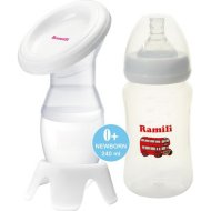 Молокоотсос «Ramili» MC200 с бутылочкой, MC200240ML