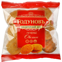 

Печенье овсяное МАРА ТМ"ГОДУНОВЪ"300г