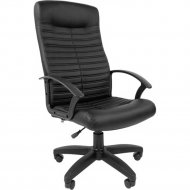 Кресло офисное «Chairman» Стандарт СТ-80, экокожа черный