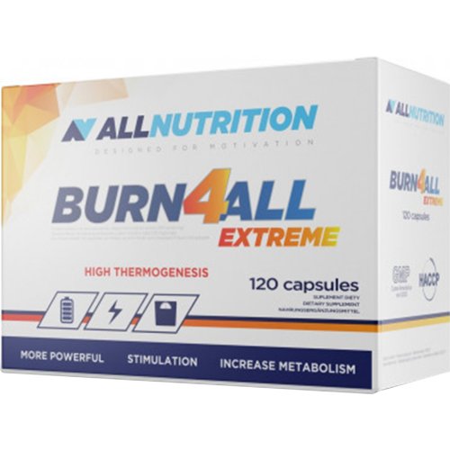 БАД «Allnutrition» Burn 4 All Extreme, 120 капсул
