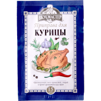 

Приправа "ВКУСМАСТЕР" (д/курицы) 15г