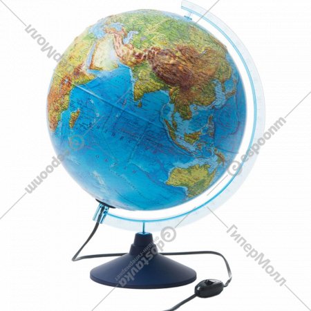 Глобус «Globen» Физико-политический, рельефный, с подсветкой, 13200233
