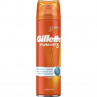 Гель для бритья «Gillette» Fusion 5x action, 200 мл