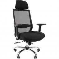 Кресло офисное «Chairman» 555 Lux, TW, черный