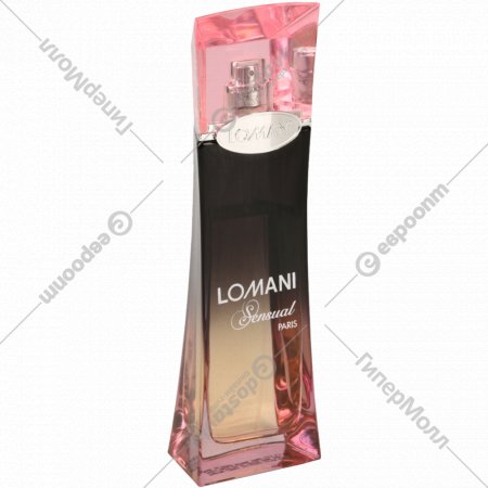 Парфюмированная вода «Lomani Sensual» для женщин, 100 мл.
