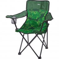 Садовый стул «Ника» Премиум 6, ПСП 6, складной, тропические листья