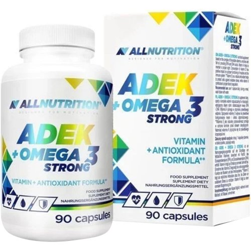 БАД «Allnutrition» Adek + Omega 3 Strong, 90 капсул