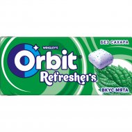 Жевательная резинка «Orbit» Refreshers, со вкусом мяты, 16 г