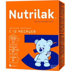 Смесь мо­лоч­ная сухая «Nutrilak» 3, 300 г