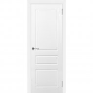 Дверь «Эстель» Честер ДГ Белая эмаль, 200х60 см