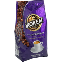 

Кофе"ЖОКЕЙ ТРАДИЦИОННЫЙ"(зерно,жар.)900г