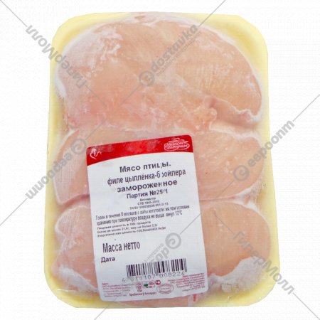 Филе цыпленка-бройлера «Панскi гатунак» замороженное 1 кг, фасовка 1.2 кг