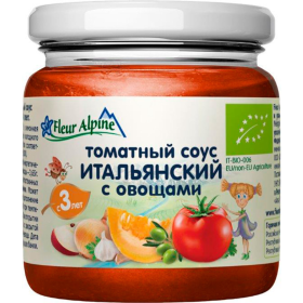 Соус детский «Fleur Alpine» томатный, 95 г