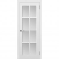 Дверь «Эстель» Порта ДО Белая эмаль/Матовое, 200х70 см