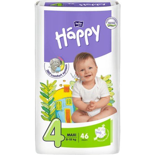Подгузники «Bella Baby Happy» maxi, 46 шт