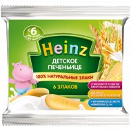 Детское печеньице «Heinz» 6 злаков, 60 г