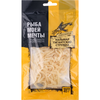 

Кальмар"РЫБА МОЕЙ МЕЧТЫ"(с/в,стружка)40г