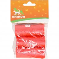 Пакеты для уборки за собаками «Пижон» сменные, красный, 29х21 см, 3х15 шт