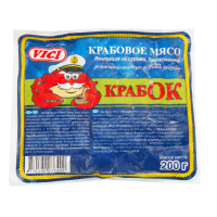 

Крабовое мясо "VICI" (КрабОК) 200г