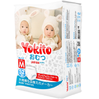 

Трусики-подгузники"YOKITO"M(5-10кг)52шт