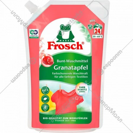 Средство жидкое для стирки «Frosch» Гранат, 116022, 1.8 л
