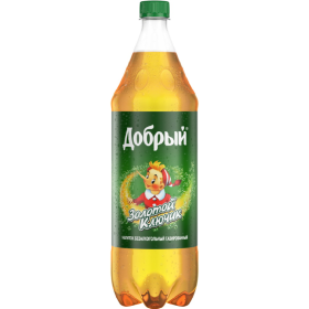 На­пи­ток га­зи­ро­ван­ный «Доб­рый» Зо­ло­той ключик, 1.5 л