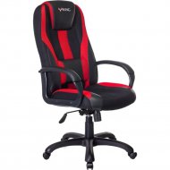 Кресло геймерское «Бюрократ» Zombie Viking-9, черный/красный