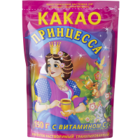 

Какао "ПРИНЦЕССА" (раств.) 150 гр