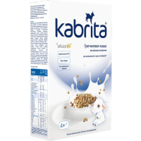 

Гречневая каша Kabrita с 4 м,коз.м. 180г