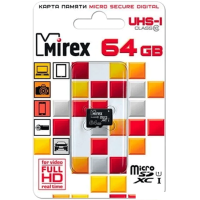 

Карта памяти"MIREX"(13613-AD10SD64)