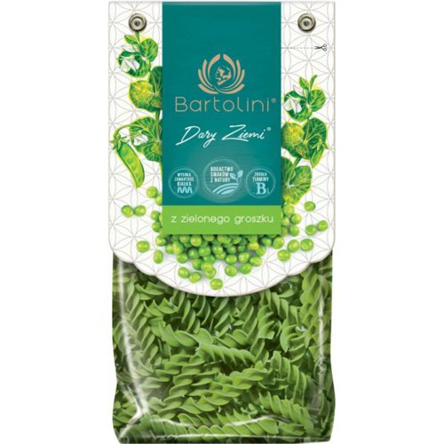 Паста «Bartolini» с зеленым горошком №2, 250 г