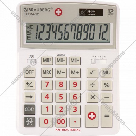 Калькулятор «Brauberg» EXTRA-12-WAB, 250490, белый