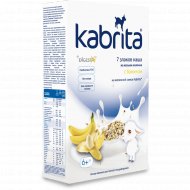 Каша сухая молочная «Kabrita» мультизлаковая на козьем, банан, 180 г