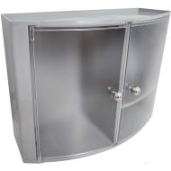 Шкаф для ванной «Primanova» M-08407, прозрачно-серый