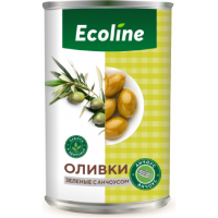 

Оливки зел.(с анч.конс.стерил. ж/б) 280г