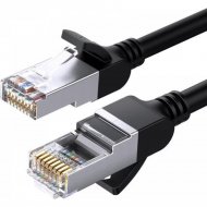 Кабель «Ugreen» Cat 6 U/UTP Pure Copper Ethernet Cable, NW101, black, 50193, 3 м