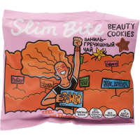 

Печенье "SLIM"(ваниль-гречишный чай)115г