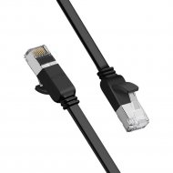 Кабель «Ugreen» Cat 6 U/UTP Pure Copper Ethernet Cable, NW101, black, 50195, 8 м