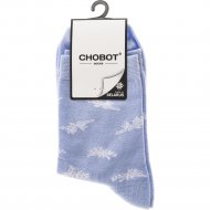 Носки жен­ские «Chobot» голубые, размер 36-37, 5223-005