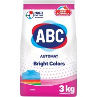 Стиральный порошок ABC для цветного белья, 3 кг