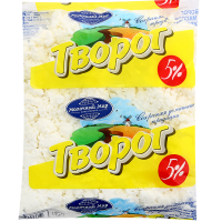 

Творог (м.д.ж. 5% п/эт мешок) 1 кг