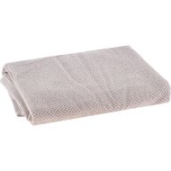 Полотенце махровое Spany Popcorn, светло-серое, 70 х 120 см