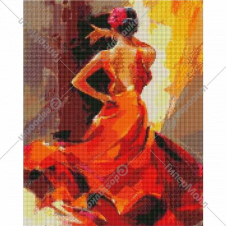 Алмазная мозаика «Menglei» Фламенко, VD282, 40х50 см
