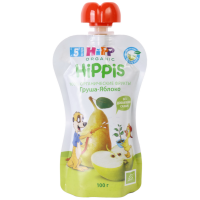 

Пюре "HIPPIS" (груша/яблоко) 100г