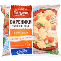 

Вареники "МАРЬИНО" (клубника) РБ 400г